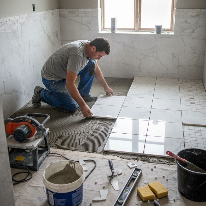 Bathroom Flooring Installation